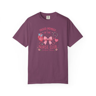 Cardiac Nurse Shirt Proud Member of the Nurse Club Tee Cardiac Nurse Gift RN LPN Heart Nurse Shirt Nurse Appreciation Gift