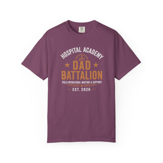 Hospital Academy Dad Battalion Tee | First Time Father Est 2026 Shirt
