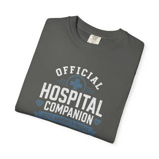 Official Hospital Companion Tee | New Dad Labor Delivery Shirt | Est 2026 Father Gift