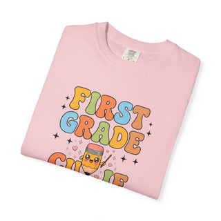 First Grade Shirt Soft Cotton Kids Tee Fun School Year Classroom Wear Back to School