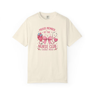 Cardiac Nurse Shirt Proud Member of the Nurse Club Tee Cardiac Nurse Gift RN LPN Heart Nurse Shirt Nurse Appreciation Gift