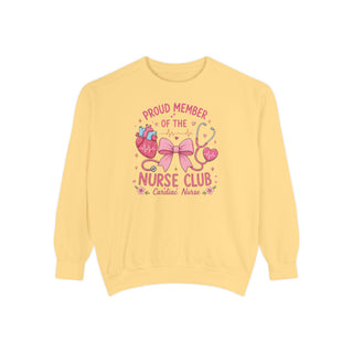 Proud Member of the Nurse Club Cardiac Nurse Sweatshirt Cardiac RN Gift Nurse Appreciation Gift Healthcare Worker Medical Professional Top