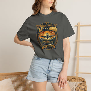 New Dad Shirt, Prepared for Fatherhood Landing Tee (Est. 2026)