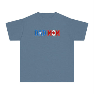 Kids Somali Canadian Pride Shirt | Somali Dad Canadian Mom Tee