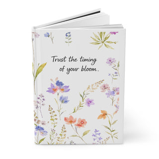 Trust the Timing of Your Bloom: A Journal for Growth & Self-Discovery