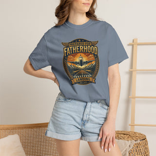 New Dad Shirt, Prepared for Fatherhood Landing Tee (Est. 2026)