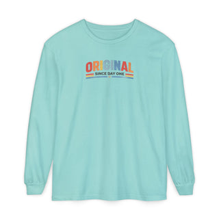 Original Since Day One Long Sleeve Tee – Birthday Gift Idea, Retro Style Shirt, Funny Unique Present