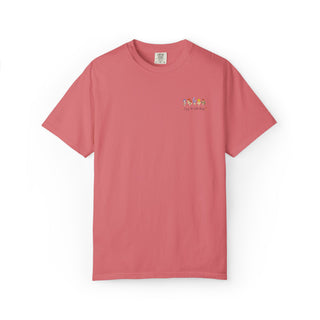 Enjoy the Little Things Embroidered Floral Aesthetic Tee