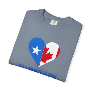Yes I Am Both of Them Shirt, Somali Canadian Pride T-Shirt, Somalia Canada Heritage Tee, Dual Citizenship Gift, Cultural Identity Shirt, Unisex Adult Tee