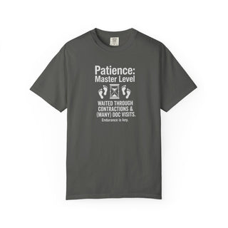 Patience Master Level Shirt | New Dad Labor Contractions Tee (Est 2026)