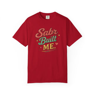 Sabr Built Me Shirt Inspirational Faith Gift Motivational Retro Graphic Tee