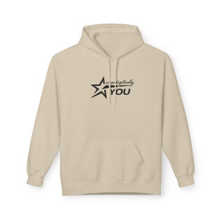Unapologetically You Hoodie Inspiring Star Design Gift Pullover