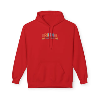 Vintage Graphic Hoodie – Soft Cotton Fleece Retro Chest Print
