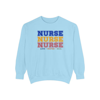 Retro Nurse Sweatshirt ER RN LPN Healthcare Worker Crewneck Hospital Nurse Sweatshirt Nurse Appreciation Gift Registered Nurse Birthday Gift