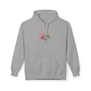Guided by Faith Hoodie, Inspirational Floral Pullover for Women