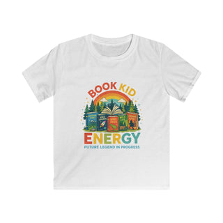 Book Kid Energy Future Legend in Progress Kids Retro Reading Book Lover Design