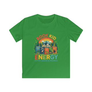 Book Kid Energy Youth Boys T-Shirt – Future Legend in Progress Graphic Tee