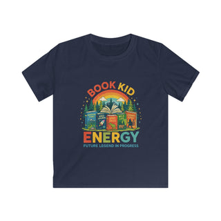 Book Kid Energy Youth Boys T-Shirt – Future Legend in Progress Graphic Tee