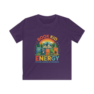 Book Kid Energy Youth Boys T-Shirt – Future Legend in Progress Graphic Tee