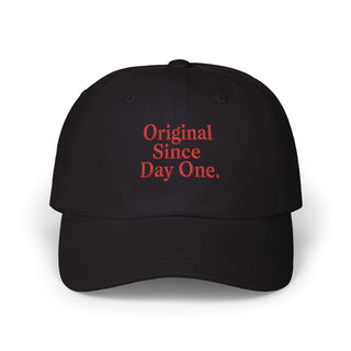 Original Since Day One Embroidered Cap – Unisex Classic Minimal Style
