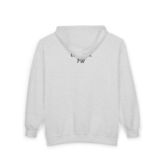 Teacher Hoodie Fullzip Comfort Featuring Wisdom Graphic Front and Inspiring Quote Back Classic Fit