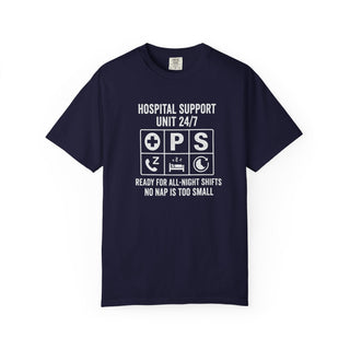 New Dad Hospital Support Unit Tee, First Time Father Labor Delivery Shirt