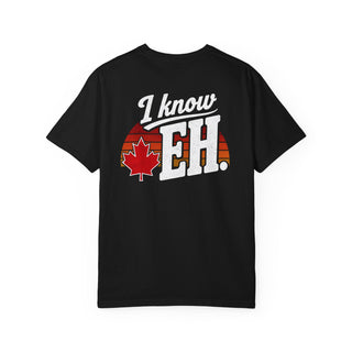 Canada 'I Know Eh.' T-Shirt — Canadian Maple Leaf Graphic Tee