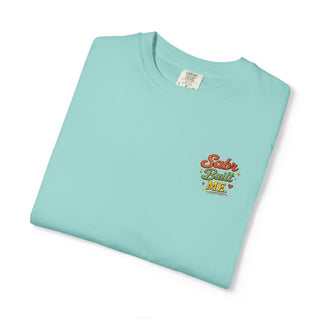 Sabr Built Me Embroidered Inspirational Minimalist Tee