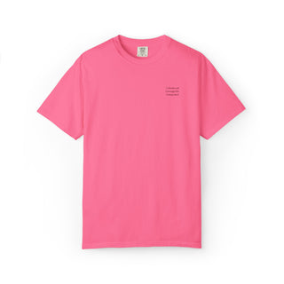 Unbothered Unstoppable Unmatched Embroidered Aesthetic Tee