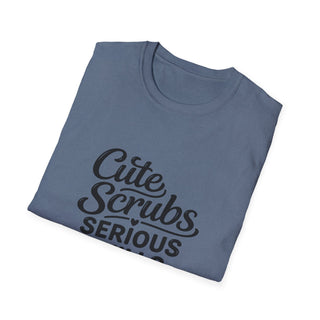 Cute Scrubs Serious Skills Shirt, Funny Nurse Tee, Healthcare Worker Gift