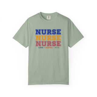 Nurse Love Inspire Heal Shirt Retro Nurse Tee RN LPN Gift Nurse Appreciation Shirt Healthcare Worker Tee Medical Professional Gift