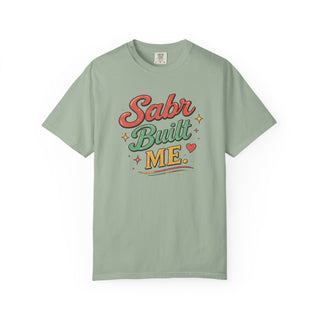 Sabr Built Me Shirt Inspirational Faith Gift Motivational Retro Graphic Tee