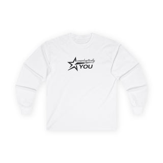 Unapologetically You Long Sleeve Shirt – Inspirational Quote Tee, Minimalist Confidence Graphic, Self Love Gift
