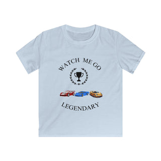 Watch Me Go Legendary Shirt for Boys Youth Motivational Graphic Tee