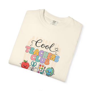 Teacher T Shirt – Garmentdyed Cool Teachers Club Design