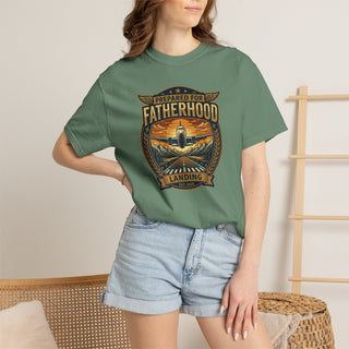 New Dad Shirt, Prepared for Fatherhood Landing Tee (Est. 2026)