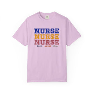 Nurse Love Inspire Heal Shirt Retro Nurse Tee RN LPN Gift Nurse Appreciation Shirt Healthcare Worker Tee Medical Professional Gift