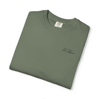I Don’t Compete I Arrive Different Embroidered Unisex Tee