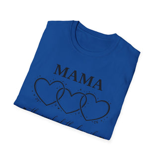 MAMA The Soul of the Family Shirt Cute Heart Design Gift