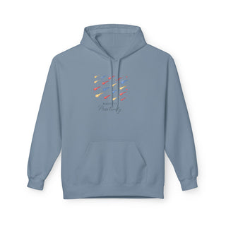 Radiate Positivity Hoodie – Motivational Self Love Cozy Gift Sweatshirt