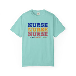 Nurse Love Inspire Heal Shirt Retro Nurse Tee RN LPN Gift Nurse Appreciation Shirt Healthcare Worker Tee Medical Professional Gift