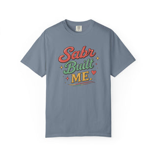 Sabr Built Me Shirt Inspirational Faith Gift Motivational Retro Graphic Tee