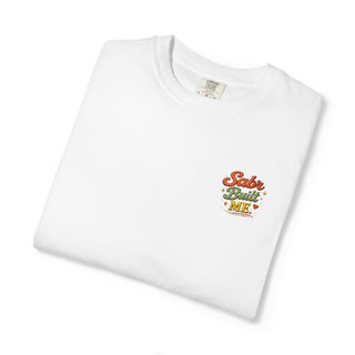 Sabr Built Me Embroidered Inspirational Minimalist Tee