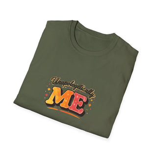 Unapologetically Me Shirt, Bold Confidence Motivational Graphic Tee Gift