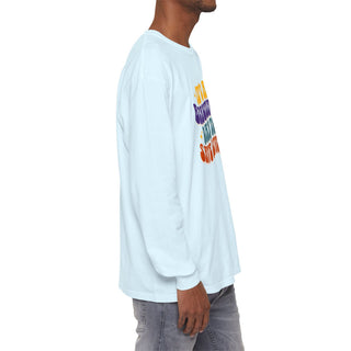 Long Sleeve T‑Shirt — "It's a Beautiful Day to Save Lives" Retro Graphic