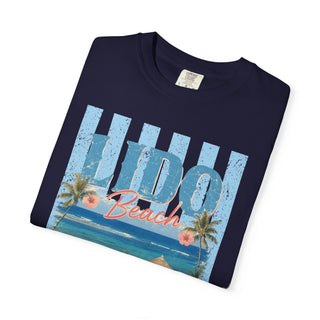 Lido Beach Vintage Coastal Graphic Tee Tropical Beach Vacation Shirt Retro Summer Travel T-Shirt Palm Tree Ocean Graphic Tee Africa Beach Lover Gift