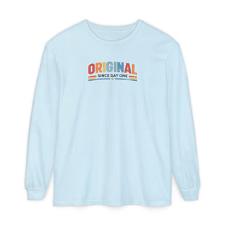 Original Since Day One Long Sleeve Tee – Birthday Gift Idea, Retro Style Shirt, Funny Unique Present