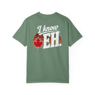 Canada 'I Know Eh.' T-Shirt — Canadian Maple Leaf Graphic Tee