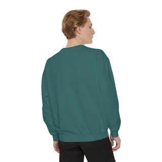 Vintage Beach Sweatshirt – Garmentdyed Palm Tree Coastal Crewneck
