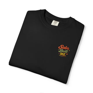 Sabr Built Me Embroidered Inspirational Minimalist Tee